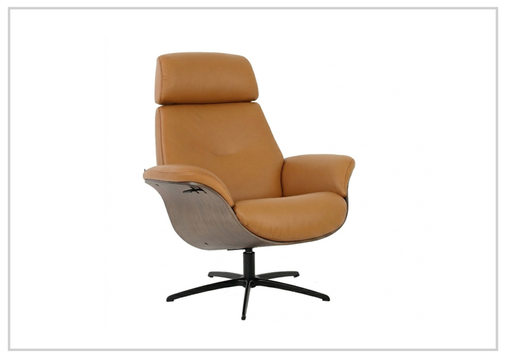Falcon Manual Recliner Chair | Swivel Base | Footstool | Fjords