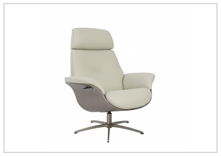 Falcon Manual Recliner Chair | Swivel Base | Footstool | Fjords