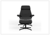 Falcon Manual Recliner Chair | Swivel Base | Footstool | Fjords