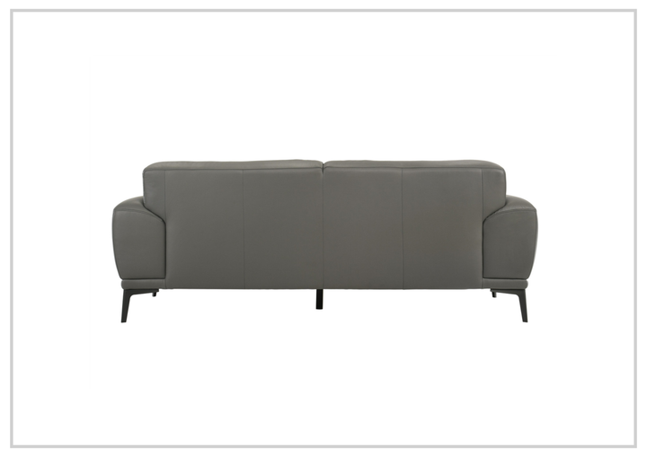 Falencia Leather Loveseat Sofa | Deep Seating | Contemporary | Gio Italia - Jennihome