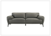 Falencia Leather Loveseat Sofa | Deep Seating | Contemporary | Gio Italia - Jennihome