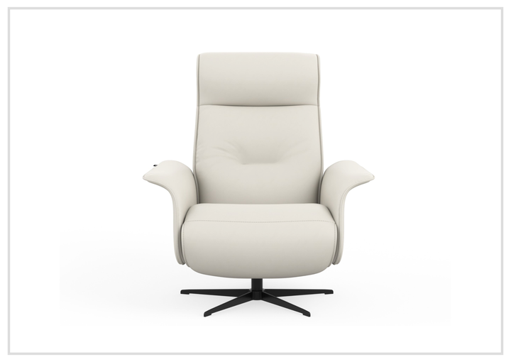 Finn Leather Power Recliner Chair | Swivel Glider Base | Fjords