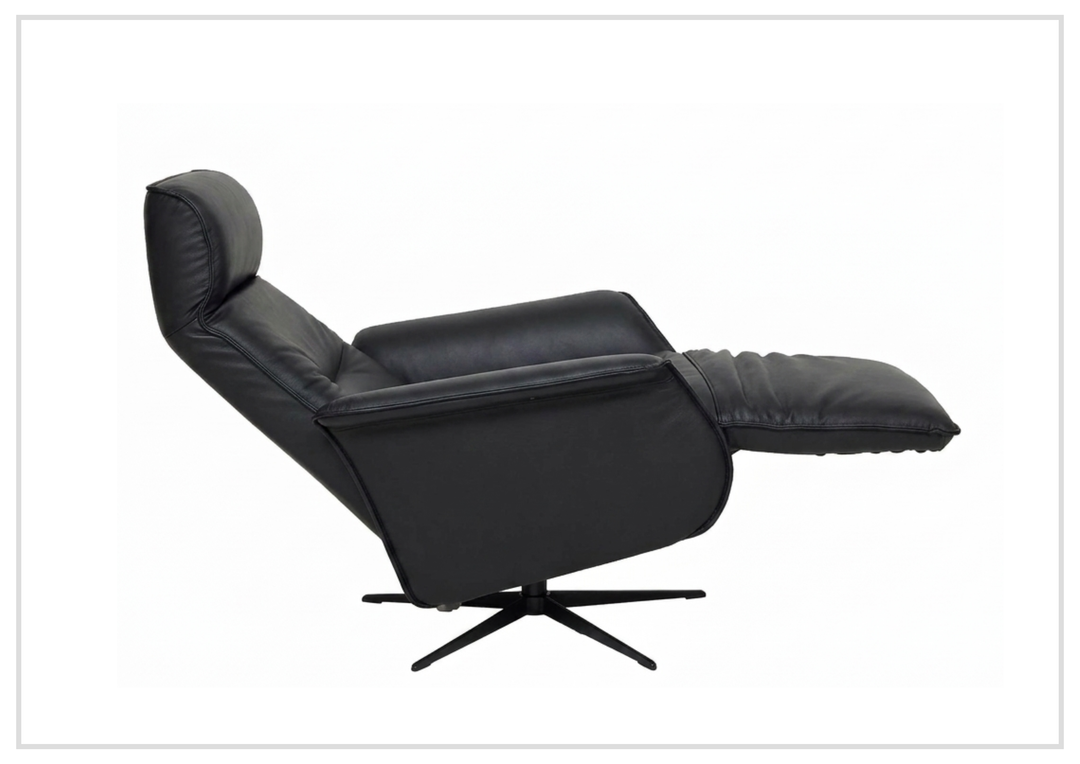 Finn Leather Power Recliner Chair | Swivel Glider Base | Fjords