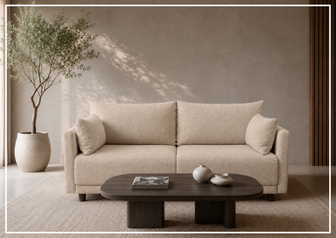 Hanna Fabric Queen | Sleeper Sofa With Split Mattress | Fjords