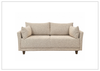 Hanna Fabric Queen | Sleeper Sofa With Split Mattress | Fjords