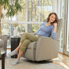 Harstad Relaxer Leather Recliner Chair | Swing Base | Fjords