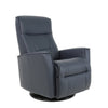 Harstad Relaxer Leather Recliner Chair | Swing Base | Fjords