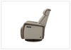 Fjords Jewel Leather Recliner with Swivel and Gliding Function