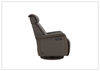 Fjords Jewel Leather Recliner with Swivel and Gliding Function