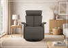 Fjords Jewel Leather Recliner with Swivel and Gliding Function