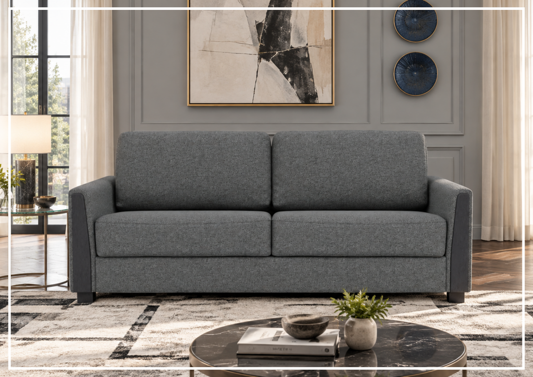 Fjords Luna Fabric Sleeper Sofa with Cloud Fold Function