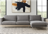 Fjords Nordic Fabric 3-Seater Sofa with Chaise