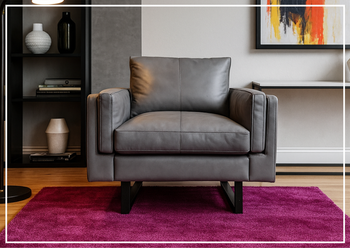 Fjords Endless Chair with Premium Leather Upholstery