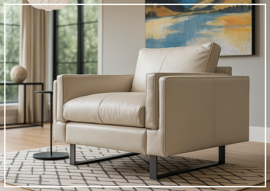 Fjords Endless Chair with Premium Leather Upholstery