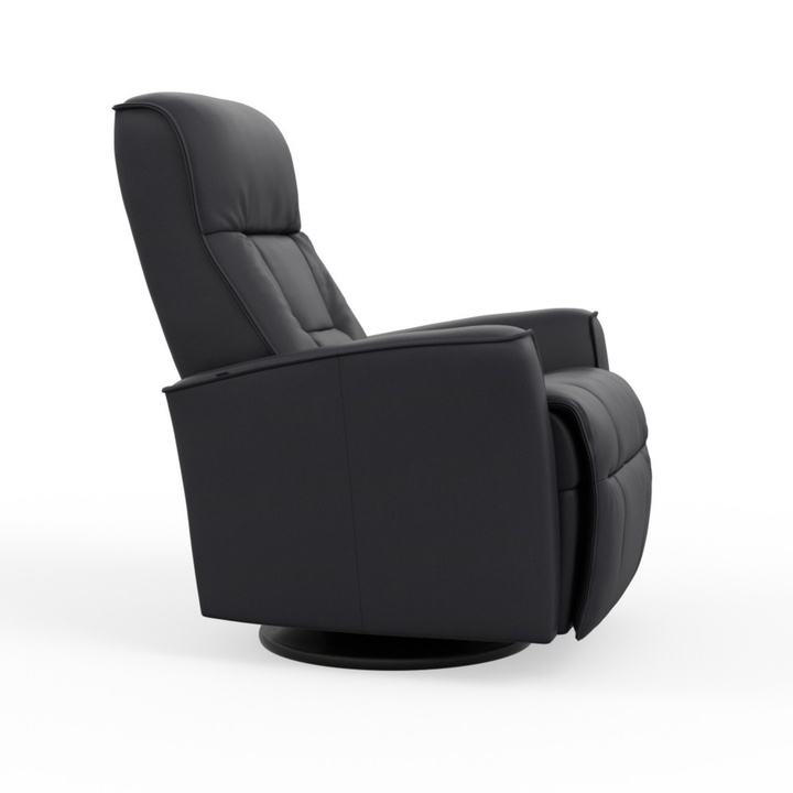 Harstad Relaxer Leather Recliner Chair | Swing Base | Fjords