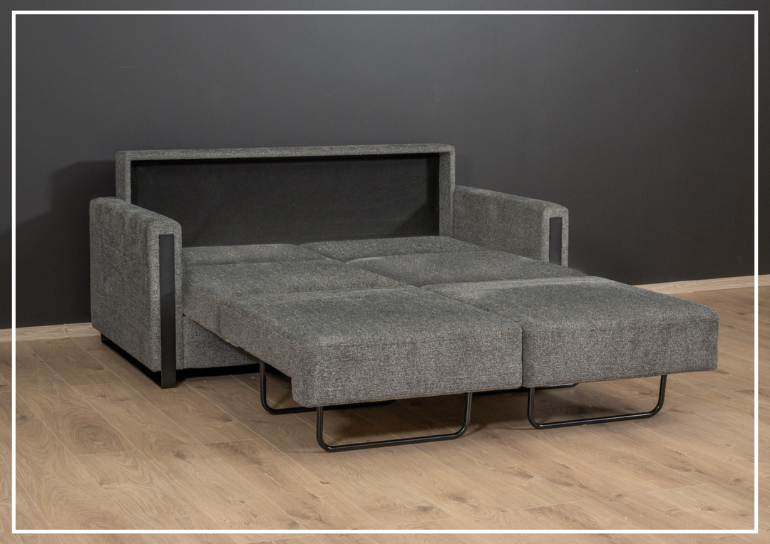 Fjords Mia Fabric Sleeper Sofa in Gray Color