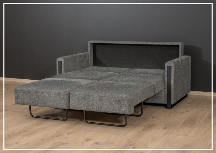 Fjords Mia Fabric Sleeper Sofa in Gray Color