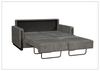 Fjords Mia Fabric Sleeper Sofa in Gray Color