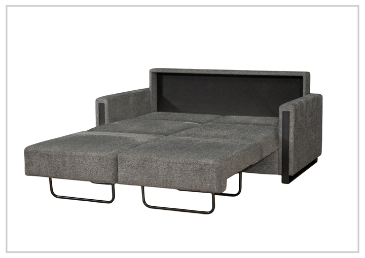 Fjords Mia Fabric Sleeper Sofa in Gray Color