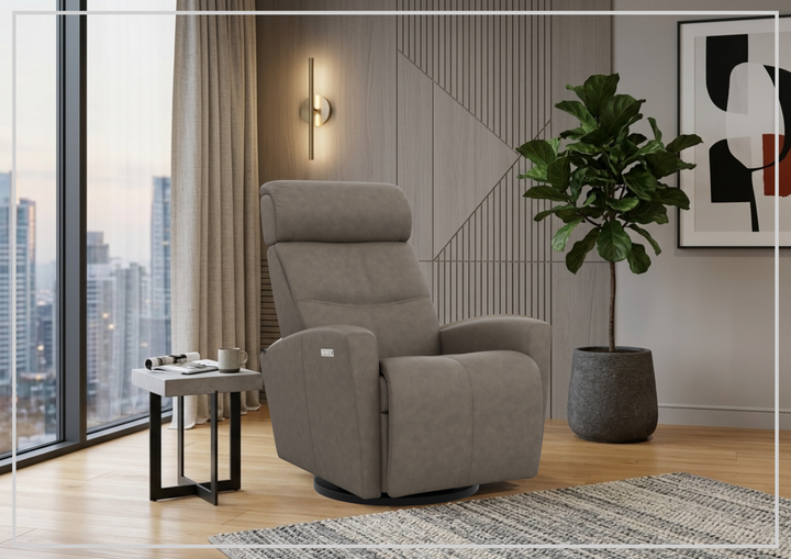 Milan Power Recliner Chair | Swivel Glider Base | Fjords-Jennihome