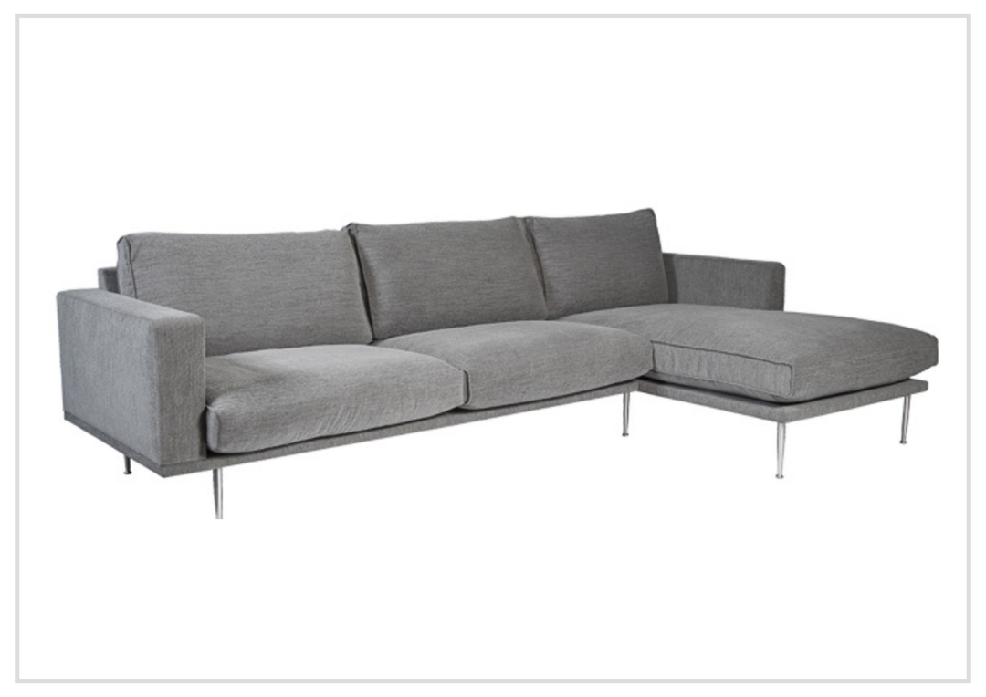 Fjords Nordic Fabric 3-Seater Sofa with Chaise