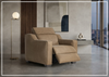 Flynn Leather Power Recliner | Block Feet & Power Headrest | Bernhardt-Jennihome