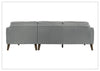 Fontera Leather Sectional Sofa | With Chaise | Gio Italia-Jennihome