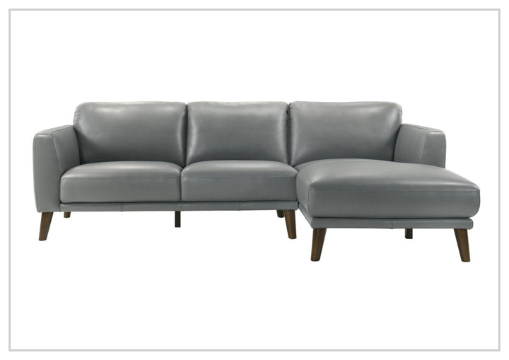 Fontera Leather Sectional Sofa | With Chaise | Gio Italia-Jennihome