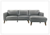 Fontera Leather Sectional Sofa | With Chaise | Gio Italia-Jennihome