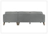 Fontera Leather Sectional Sofa | With Chaise | Gio Italia-Jennihome