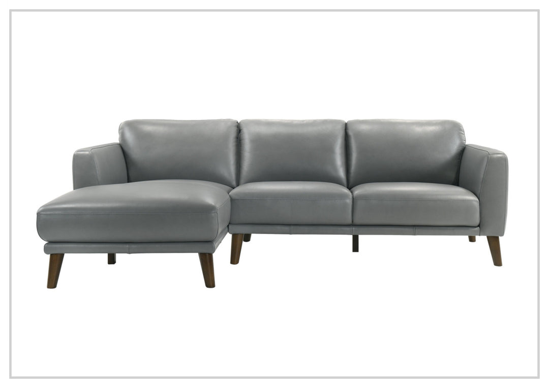 Fontera Leather Sectional Sofa | With Chaise | Gio Italia-Jennihome