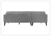 Fontera Leather Sectional Sofa | With Chaise | Gio Italia-Jennihome