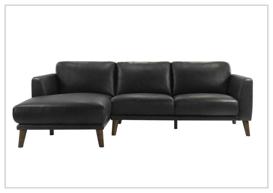 Fontera Leather Sectional Sofa | With Chaise | Gio Italia-Jennihome