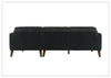 Fontera Leather Sectional Sofa | With Chaise | Gio Italia-Jennihome