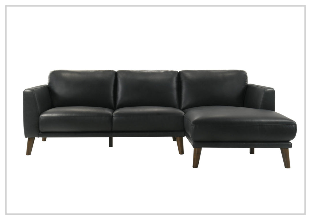 Fontera Leather Sectional Sofa | With Chaise | Gio Italia-Jennihome