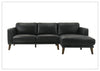 Fontera Leather Sectional Sofa | With Chaise | Gio Italia-Jennihome