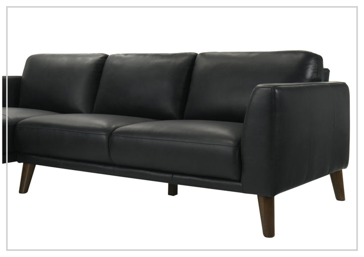 Fontera Leather Sectional Sofa | With Chaise | Gio Italia-Jennihome