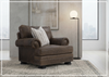 Foster Leather Chair | Rolled Arms | Nailhead Trim | Bernhardt