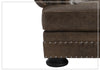 Foster Leather Chair | Rolled Arms | Nailhead Trim | Bernhardt