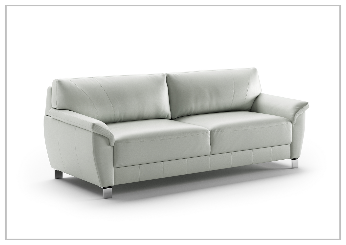 Luonto Grace Full-XL Leather Sleeper Sofa with Flip Function