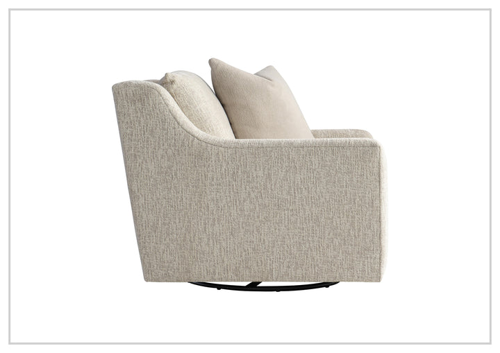 Gabi Fabric Swivel Chair | Oversized Arms & Deep Seat | Bernhardt-Jennihome