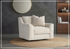 Gabi Fabric Swivel Chair | Oversized Arms & Deep Seat | Bernhardt-Jennihome