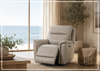 Geneva Leather Power Reclining Chair | Dual Motor with USB & USB-C | Klaussner