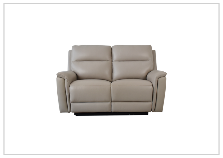 Geneva Leather | Power Reclining Loveseat | Dual Motor | USB & USB-C | Klaussner