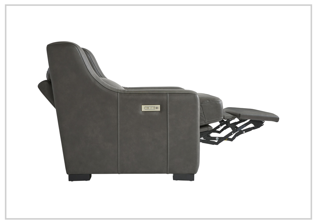 Germain Leather Motion Recliner Chair | Bustle Back | USB Port | Bernhardt - Jennihome