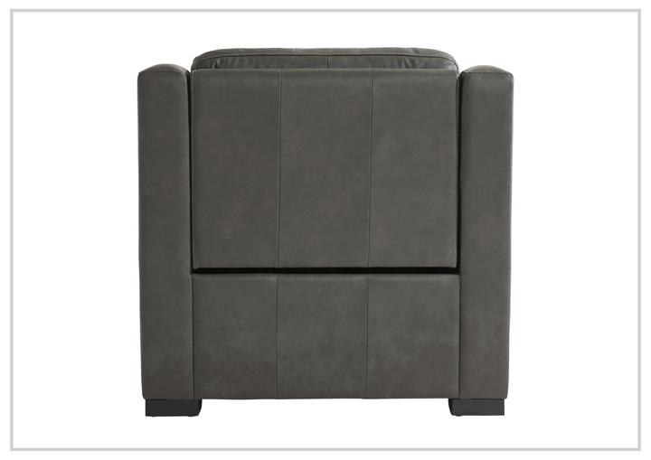 Germain Leather Motion Recliner Chair | Bustle Back | USB Port | Bernhardt