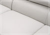 Gio Italia Brixton Leather Sectional Sofa With Chaise