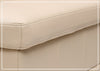 Gio Italia Brixton Leather Sectional Sofa With Chaise