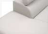 Gio Italia Brixton Leather Sectional Sofa With Chaise