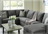 Gio Italia Edenridge 3-Piece U-Shape Fabric Sectional with Chaise-Jennihome